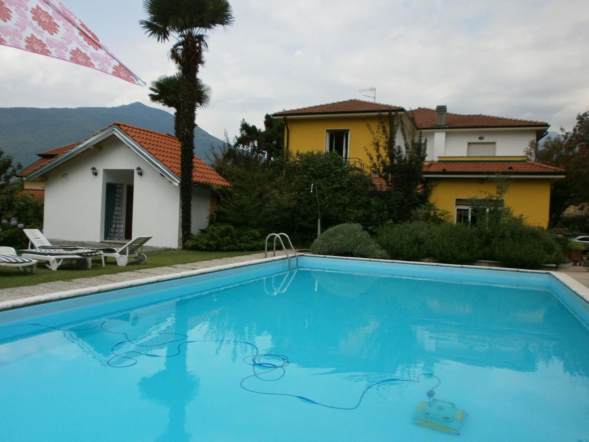 Albergo Paradiso Maccagno Exterior foto